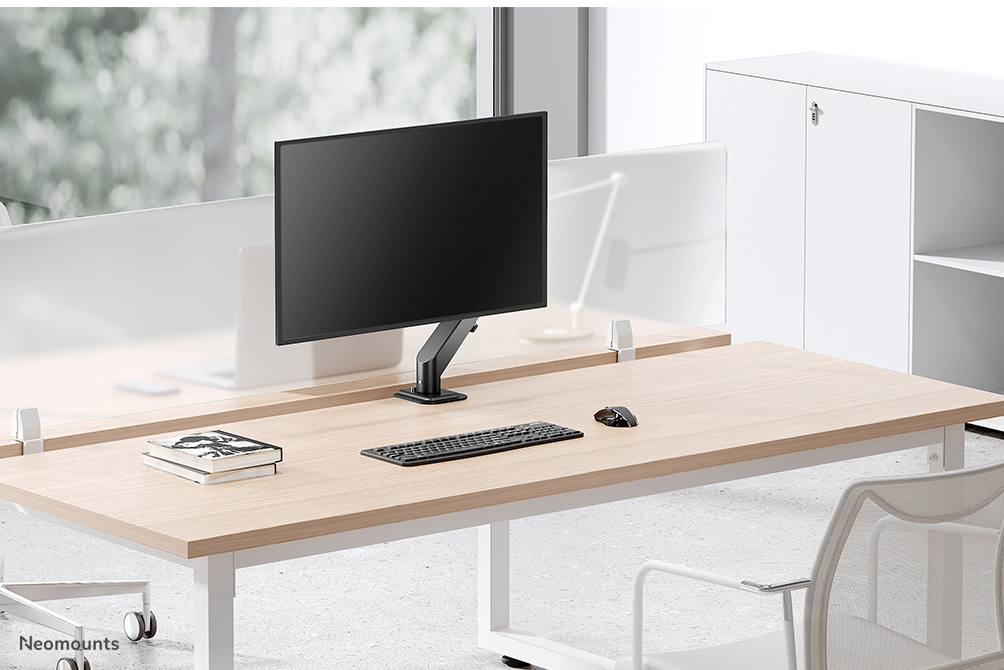 Neomounts DS70-700BL1 Brazo de monitor 17-27" - resorte de gas